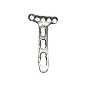 Orthopedic 3.5 mm Volar T-Shaped Locking Bone Plate.